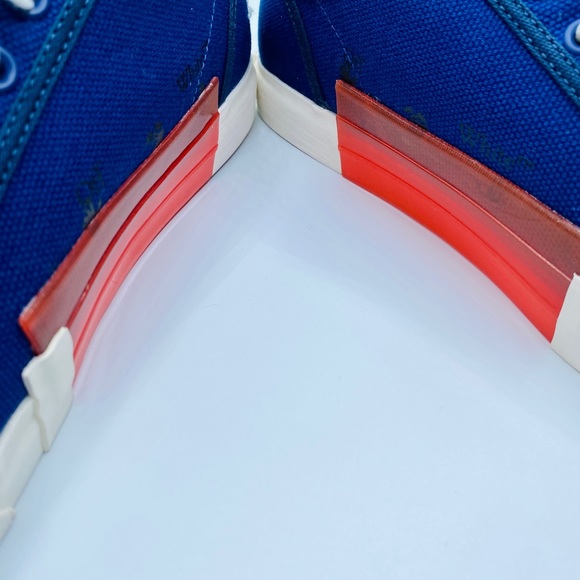 Off-White Men’s Vulcanized Low-Top Sneakers SIZE US 9 Color Blue NWB AUTHENTIC - Picture 7 of 14